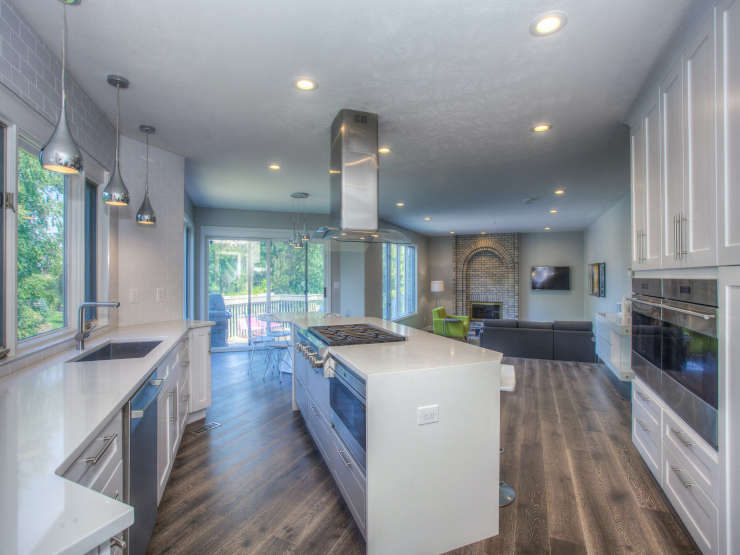 fully remodeled kitchen