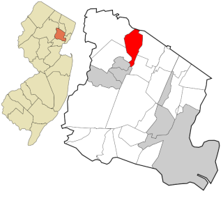 calwell new jersey map