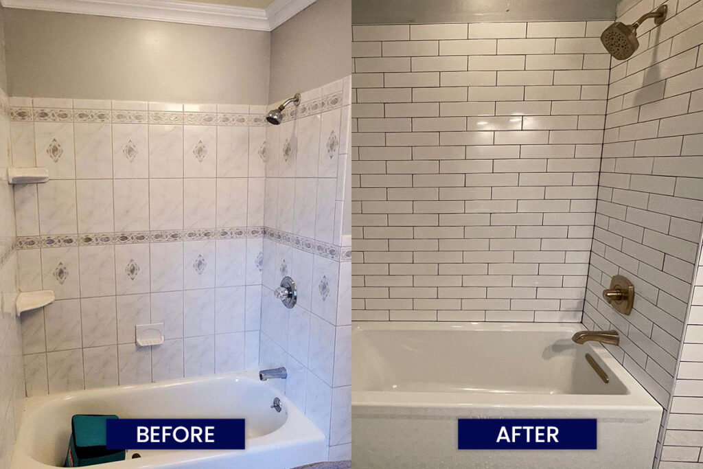 Verona bathroom remodeling - Temprano Construction